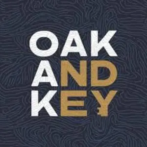 Oak and Key logo, real estate brokerage in London Ontario.